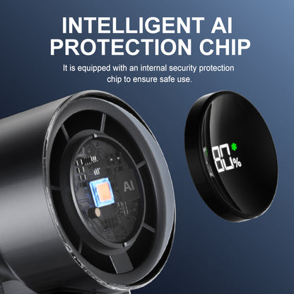 Instant Cooling Handheld Fan with TEC Semiconductor Ice Plate