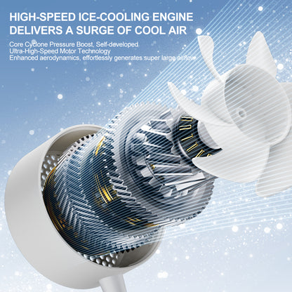 Flexible-Neck Magnetic Phone Fan