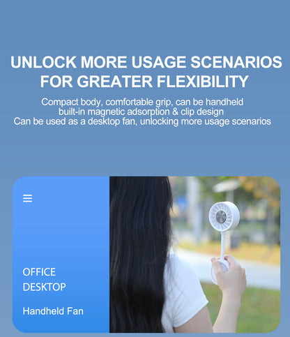 Flexible-Neck Magnetic Phone Fan