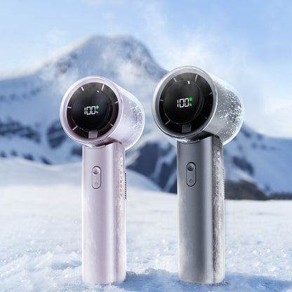 Instant Cooling Handheld Fan with TEC Semiconductor Ice Plate