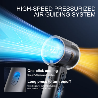 Instant Cooling Handheld Fan with TEC Semiconductor Ice Plate